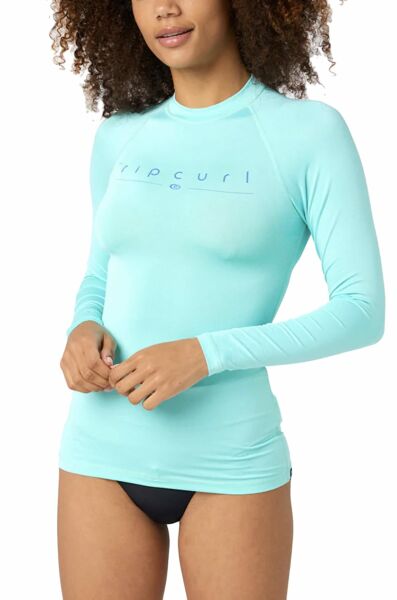 Rıp Curl Golden Rays L/Sl Uv XS - LGHT AQ