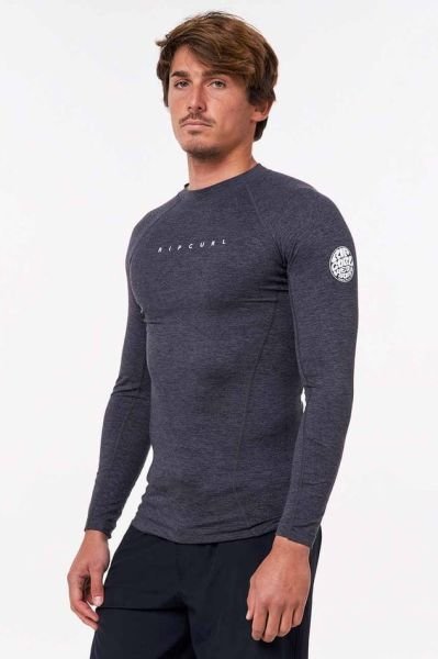 Rıp Curl Dawn Patrol Perf Lsl Uv L - BLACK M.