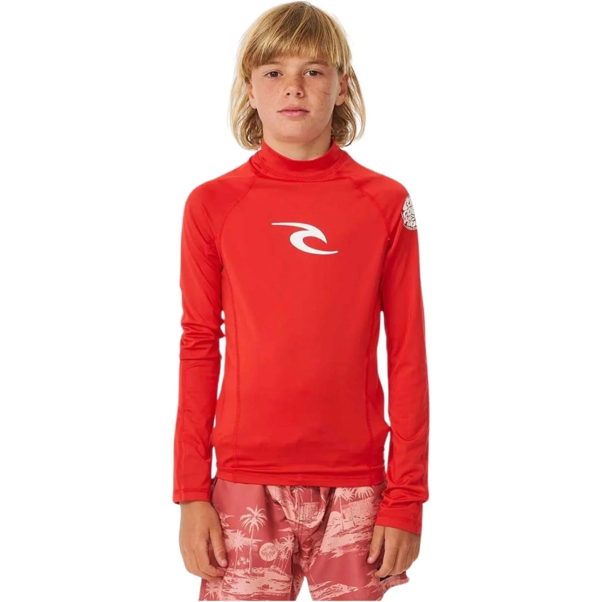 Rıp Curl Brand Wave Upf LS Boy