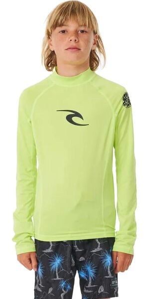 Rıp Curl Brand Wave Upf LS Boy